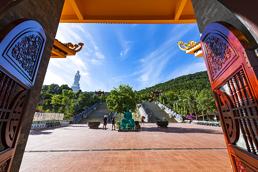 Ho Quoc Pagoda Buddhist temple, island of Phu Quoc, Vietnam, Indochina, Southeast Asia, Asia