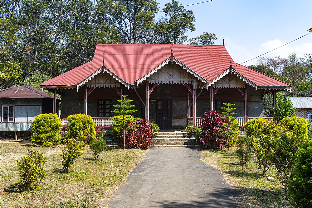 Lungleng Chieftain, Heritage Home, Lungleng, Mizoram, India, Asia