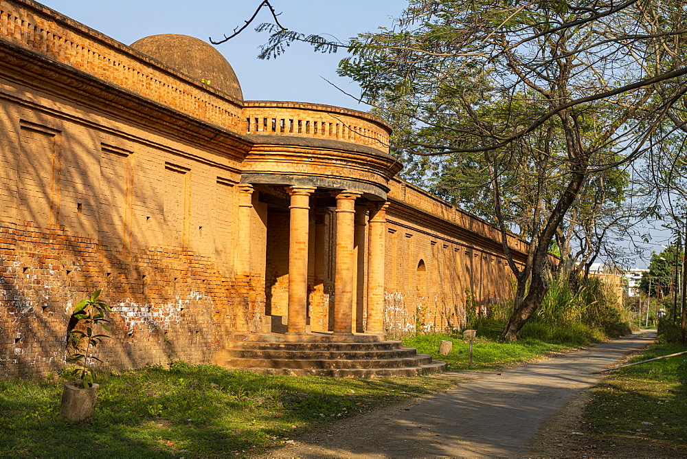 Sentinel fort in the Kangla Palace, Imphal, Manipur, India, Asia