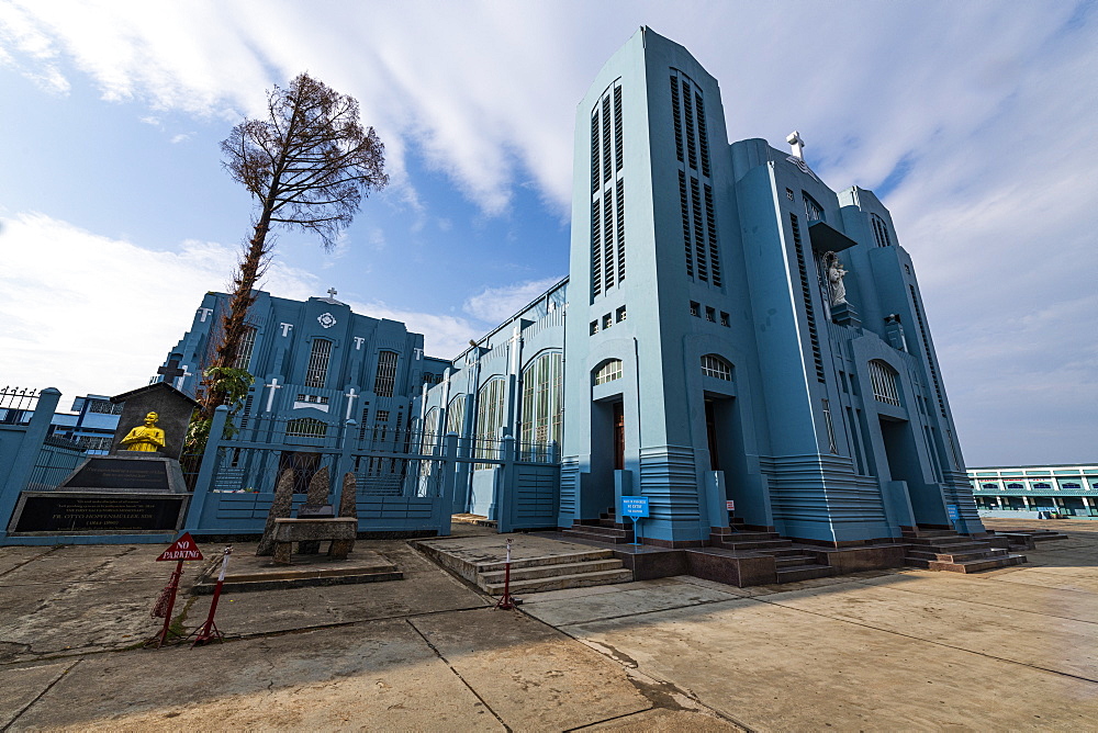 Mary Help of Christians Cathedral, Shillong, Meghalaya, India, Asia