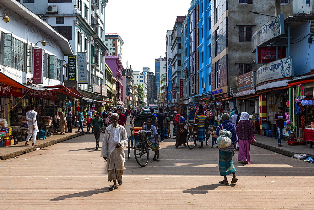 Downtown Sylhet, Bangladesh, Asia