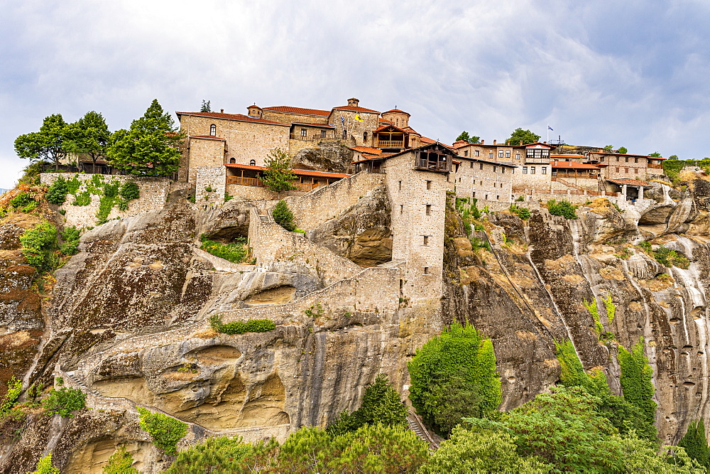 Holy Monastery of Great Meteoron, UNESCO World Heritage Site, Meteora Monasteries, Greece, Europe