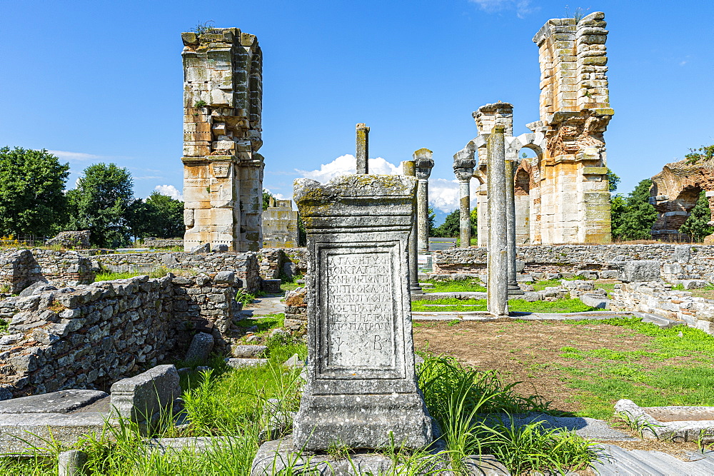 Philippi, UNESCO World Heritage Site, Macedonia, Greece, Europe