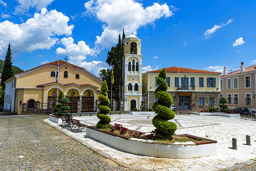 Greek church, Xanthi, Thrace, Greece, Europe