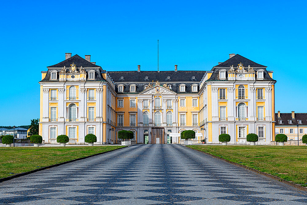 Augustusburg Palace, UNESCO World Heritage Site, Bruhl, North Rhine-Westphalia, Germany, Europe