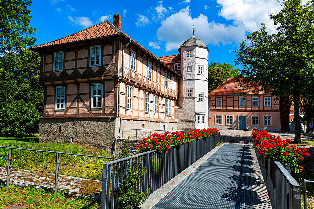 Castle Fallersleben, Wolfsburg, Lower Saxony, Germany, Europe