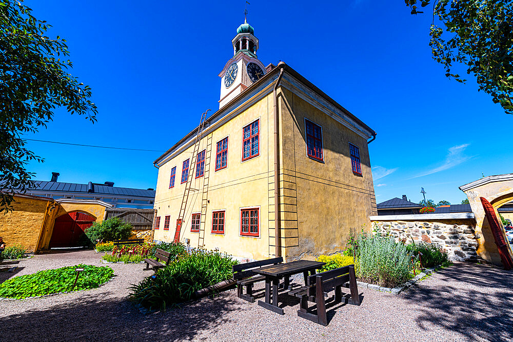 Old Town Hall in Old Rauma, UNESCO World Heritage Site, Finland, Europe