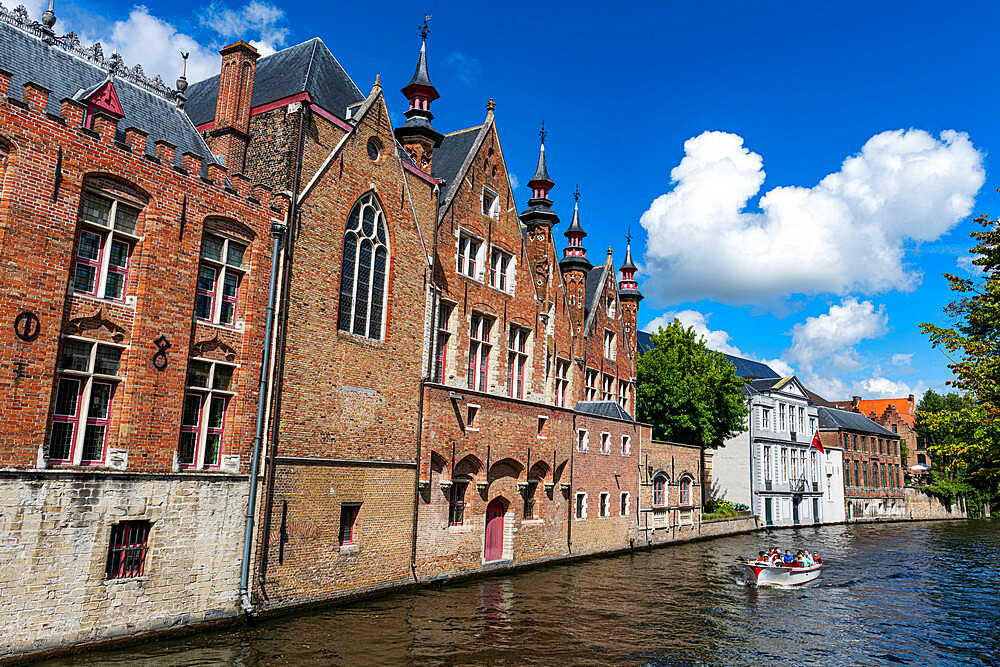 Rozenhoedkaai, Bruges, UNESCO World Heritage Site, Belgium, Europe