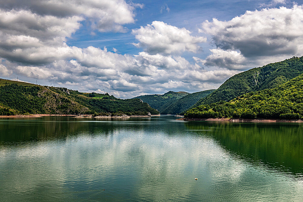 Uvac lake, Uvac Special Nature Reserve, Serbia, Europe