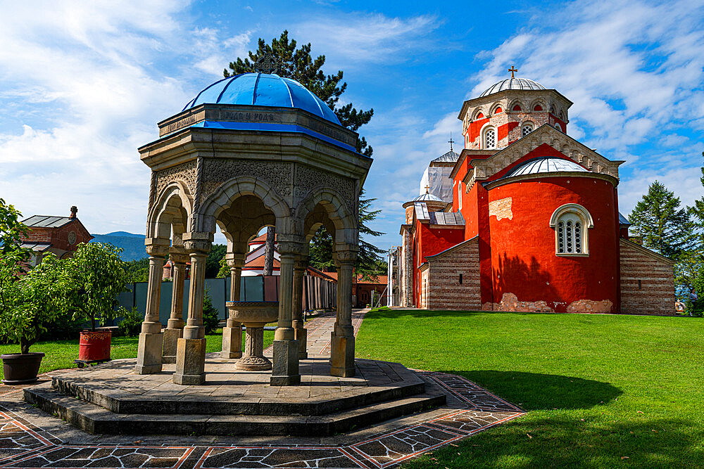 Zica Orthodox Monastery, Zica, Serbia, Europe