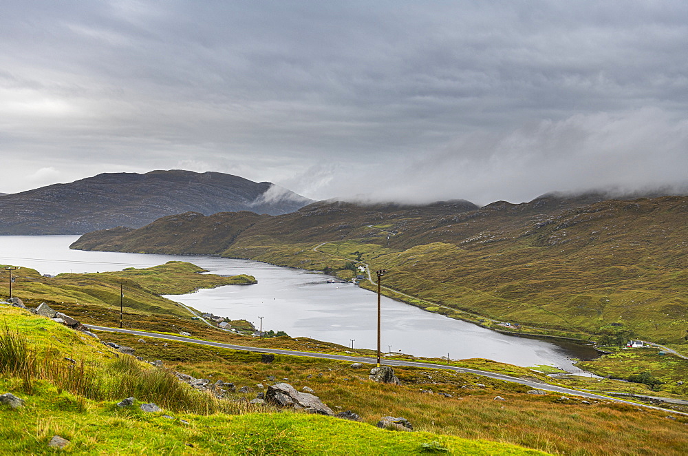 Loch Shiphoirt (Loch Seaforth), Isle of Harris, Outer Hebrides, Scotland, United Kingdom, Europe