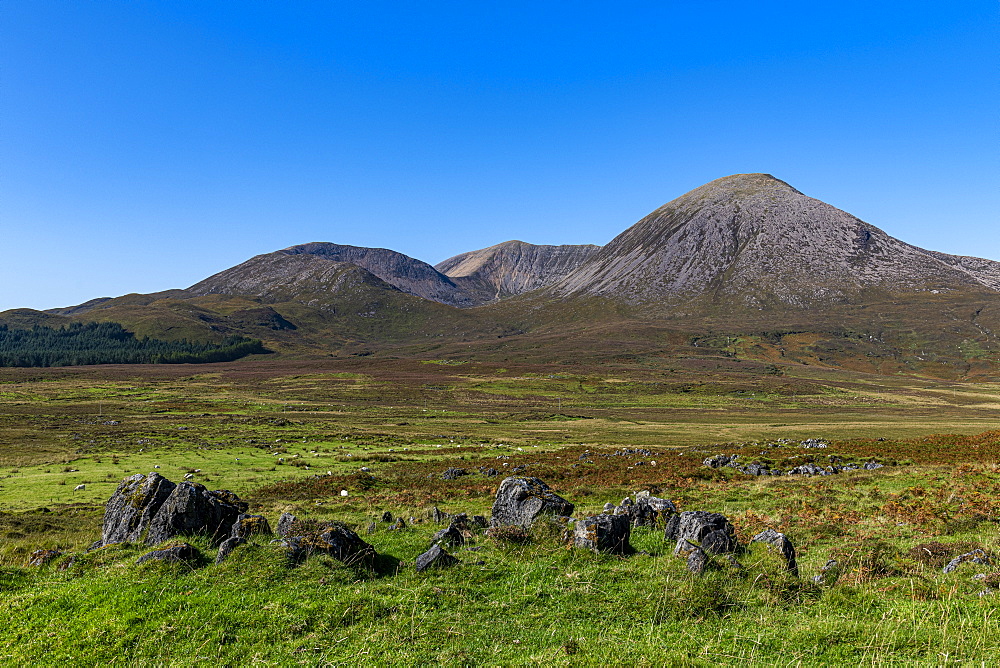 Black Cuillin ridge, Isle of Skye, Inner Hebrides, Scotland, United Kingdom, Europe