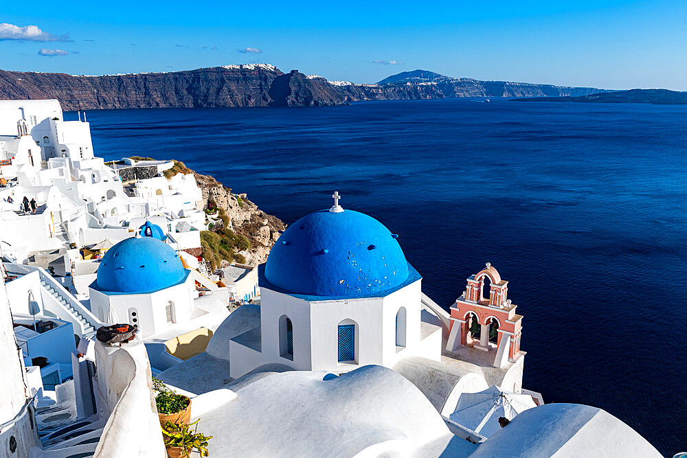 Little church, Oia, Santorini, Cyclades, Greek Islands, Greece, Europe