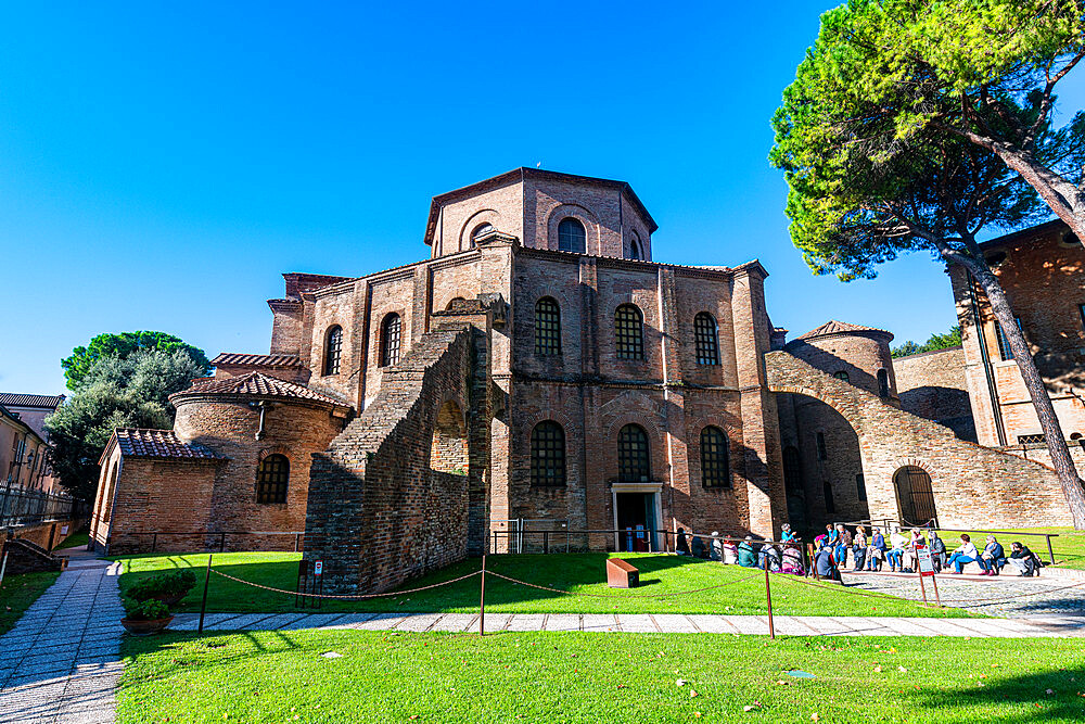 Basilica di San Vitale, UNESCO World Heritage Site, Ravenna, Emilia-Romagna, Italy, Europe