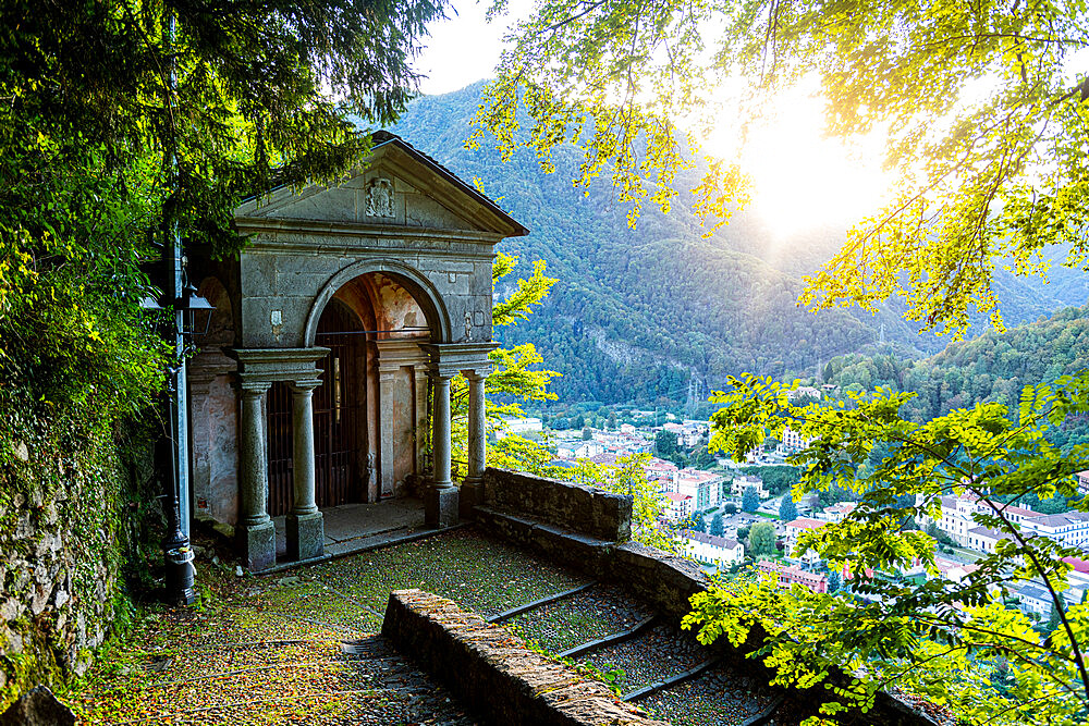 Little chapel, Sacro Monte di Varallo, UNESCO World Heritage Site, Piedmont, Italy, Europe