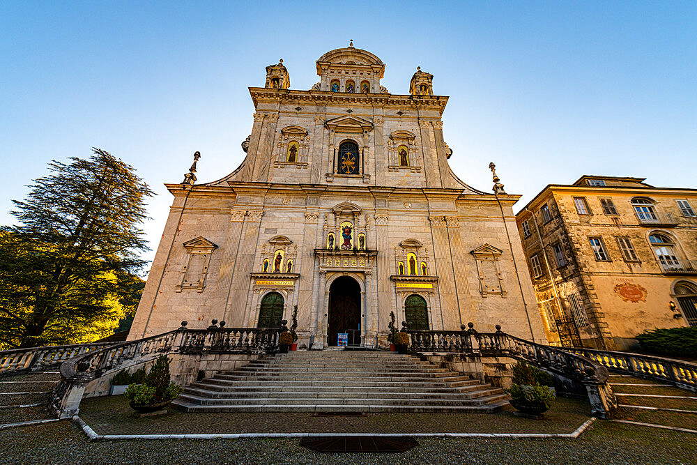 Basilica di Santa Maria Assunta, UNESCO World Heritage Site, Sacro Monte di Varallo, Piedmont, Italy