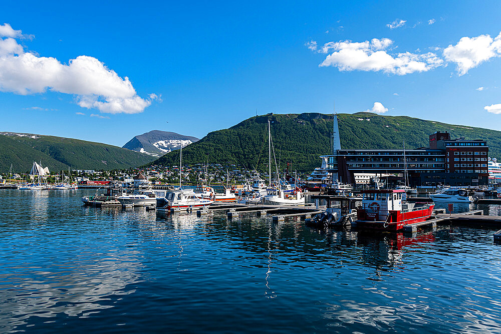 Harbour of Tromso, Norway, Scandinavia, Europe