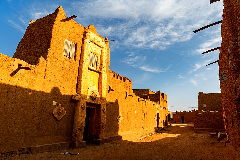 Historic center in Agadez, UNESCO World Heritage Site, Niger, Africa