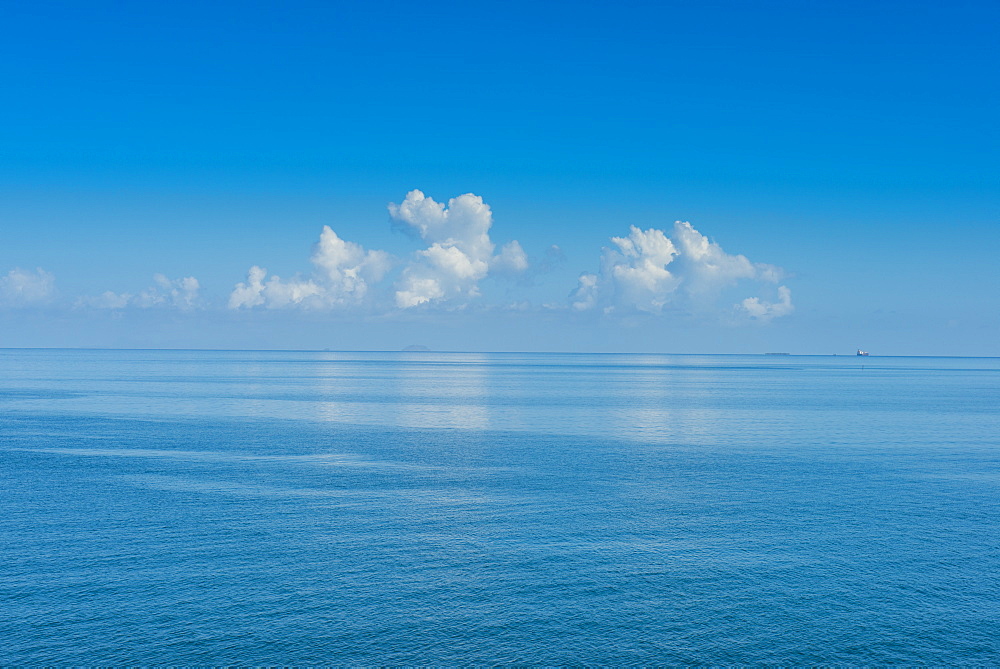 Very flat ocean, Mamanuca Islands, Fiji, South Pacific