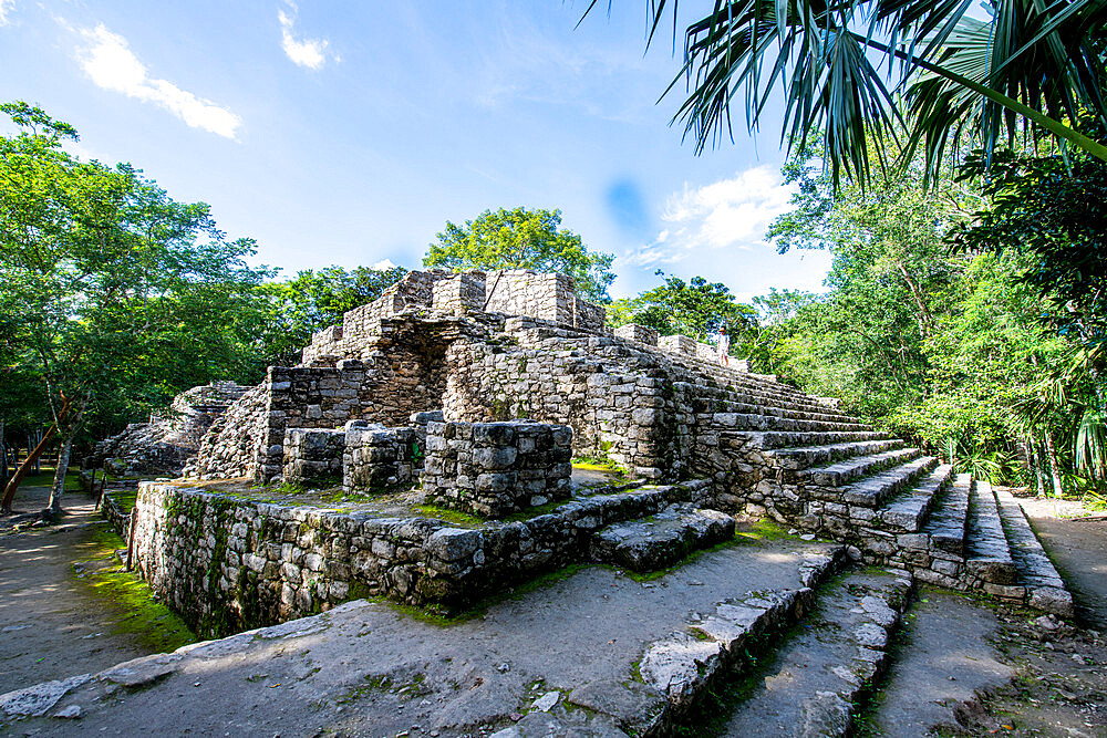 The archaeological Maya site of Coba, Quintana Roo, Mexico, North America