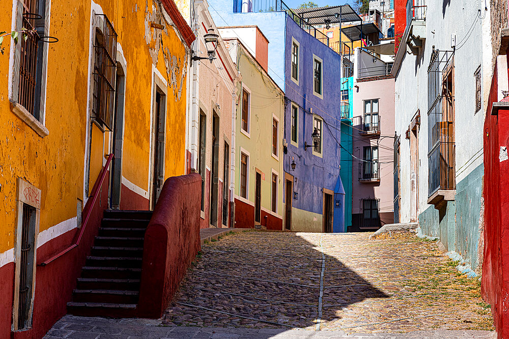 Historic center of the UNESCO World Heritage Site, Guanajuato, Mexico, North America