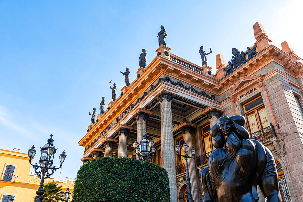 Teatro Juarez, UNESCO World Heritage Site, Guanajuato, Mexico, North America