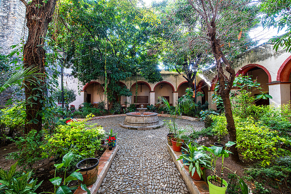 Santiago de Jalpan, UNESCO World Heritage Site, Franciscan Missions in the Sierra Gorda of Queretaro, Mexico, North America