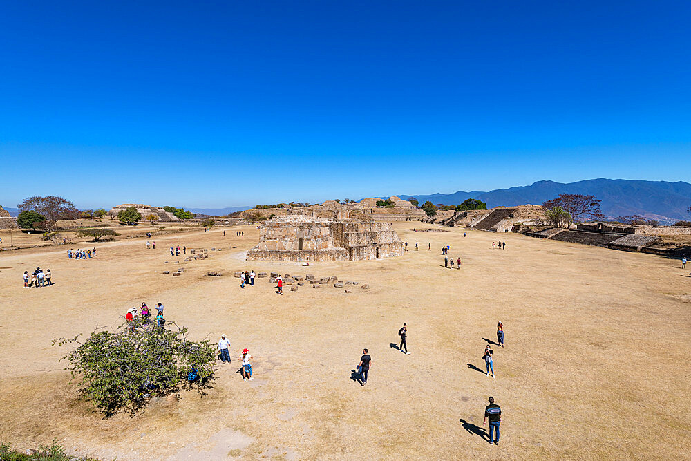 Monte Alban, UNESCO World Heritage Site, Oaxaca, Mexico, North America