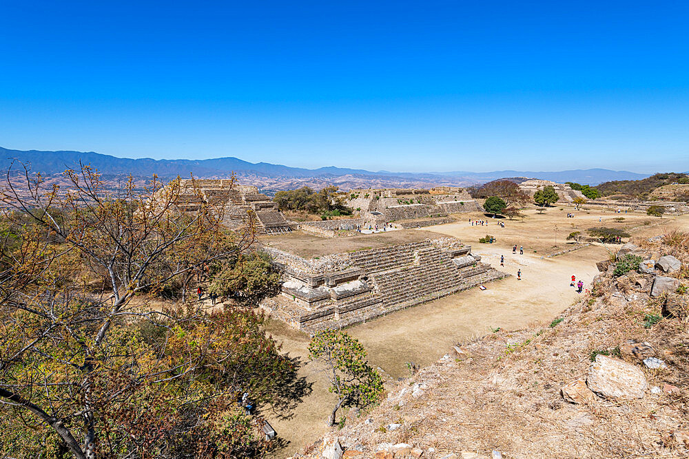 Monte Alban, UNESCO World Heritage Site, Oaxaca, Mexico, North America