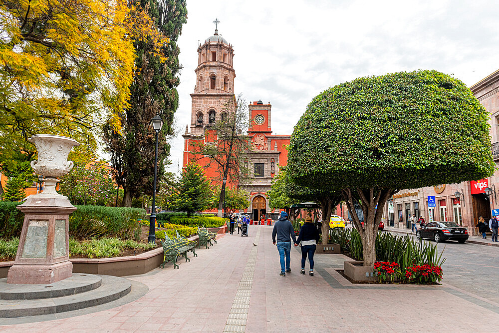 Templo de San Francisco, UNESCO World Heritage Site, Queretaro, Mexico, North America