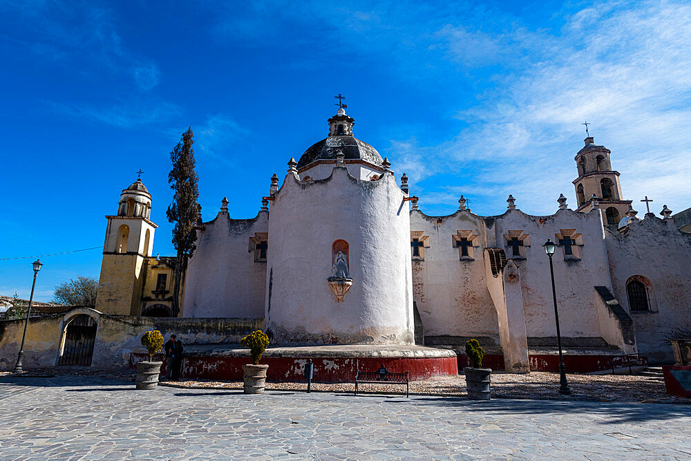 The Sanctuary of Atotonilco pilgrim town, UNESCO World Heritage Site, Guanajuato, Mexico, North America