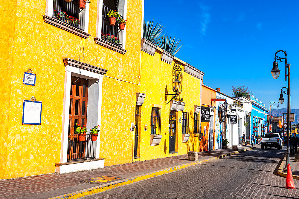 Historic buildings, UNESCO World Heritage Site, Tequila, Jalisco, Mexico,  North America