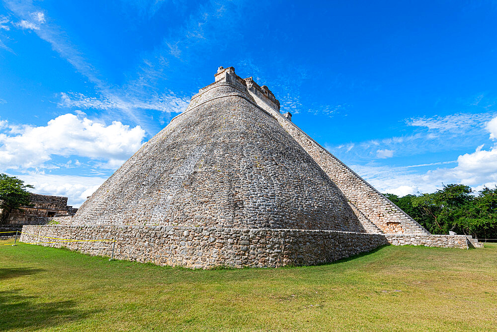 The Maya ruins of Uxmal, UNESCO World Heritage Site, Yucatan, Mexico, North America