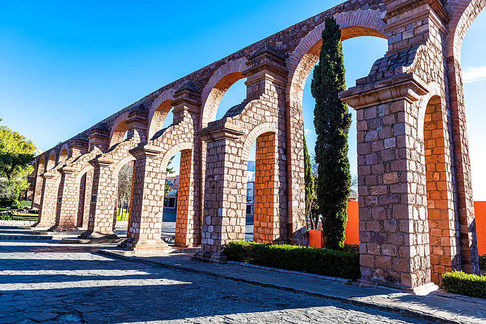 Aqueduct of Zacatecas, UNESCO World Heritage Site, Zacatecas, Mexico, North America