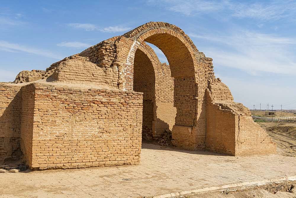 Ancient gate, old Assyrian town of Ashur (Assur), UNESCO World Heritage Site, Iraq, Middle East