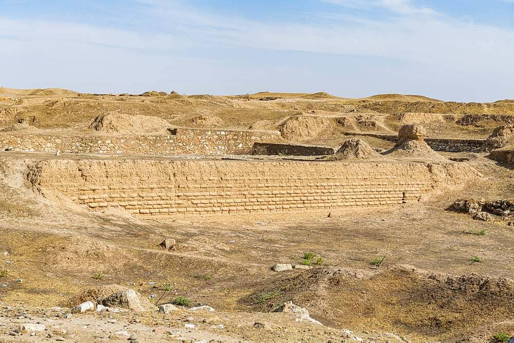 The old Assyrian town of Ashur (Assur), UNESCO World Heritage Site, Iraq, Middle East