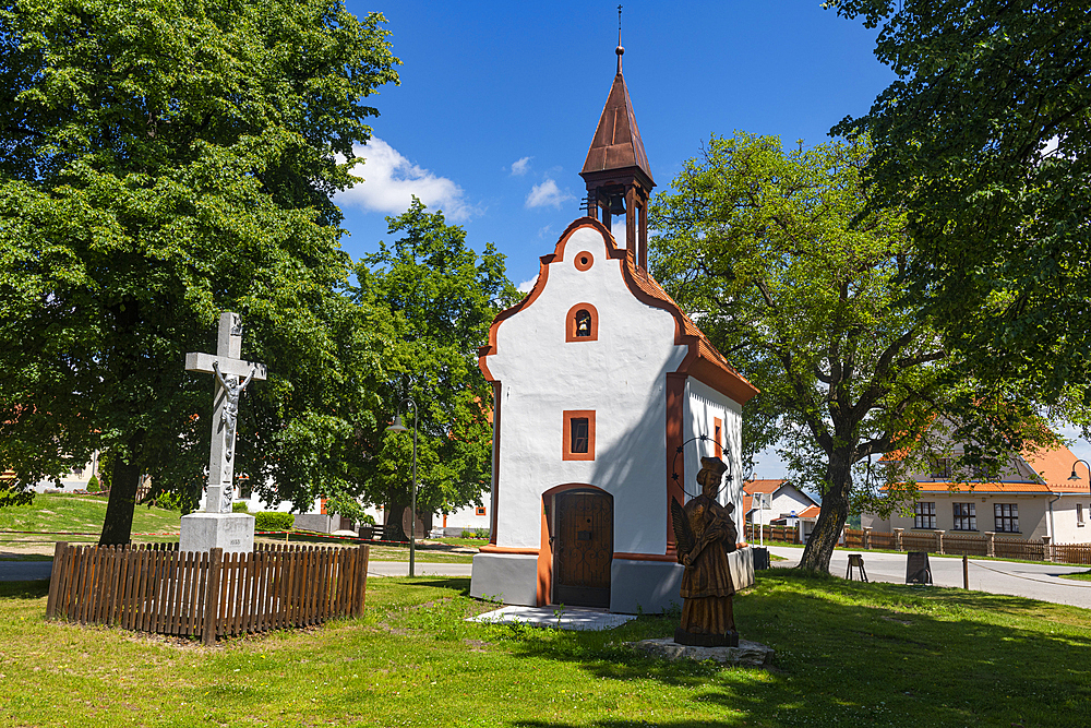 The historic village of Holasovice, UNESCO World Heritage Site, South Bohemia, Czech Republic, Europe