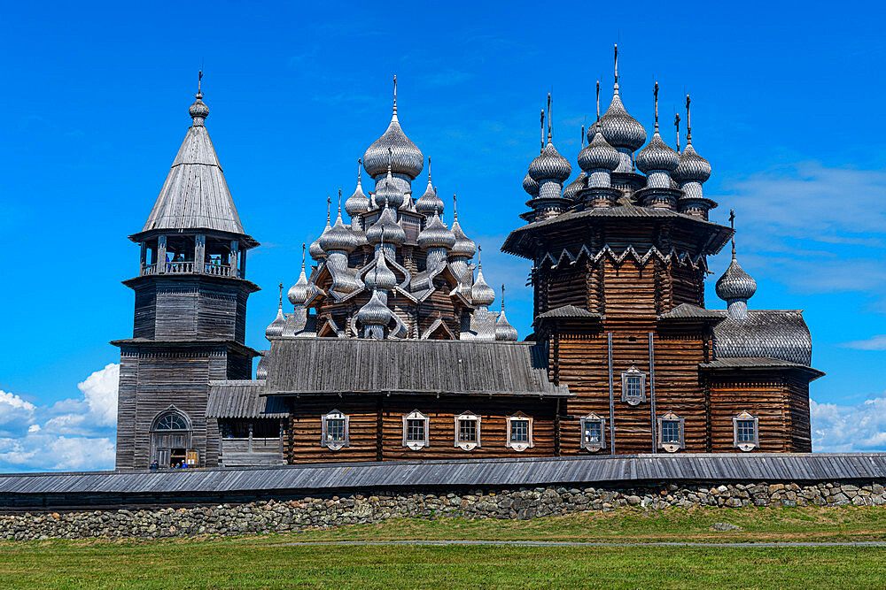 Kizhi Pogost, Transfiguration Church, UNESCO World Heritage Site, Kizhi Island, Karelia, Russia, Europe