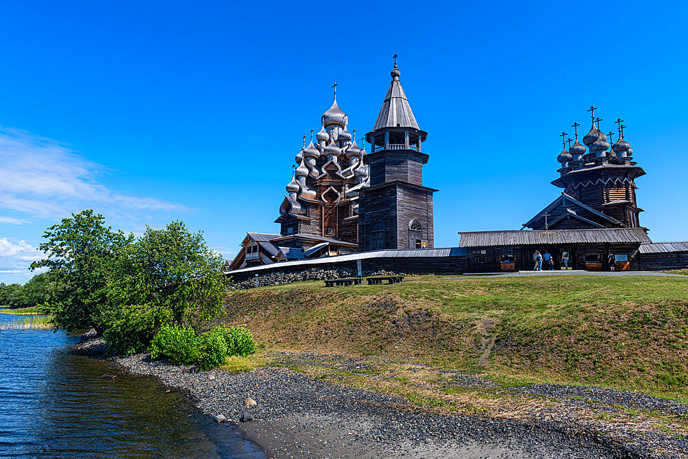 Kizhi Pogost, Transfiguration Church, UNESCO World Heritage Site, Kizhi Island, Karelia, Russia, Europe