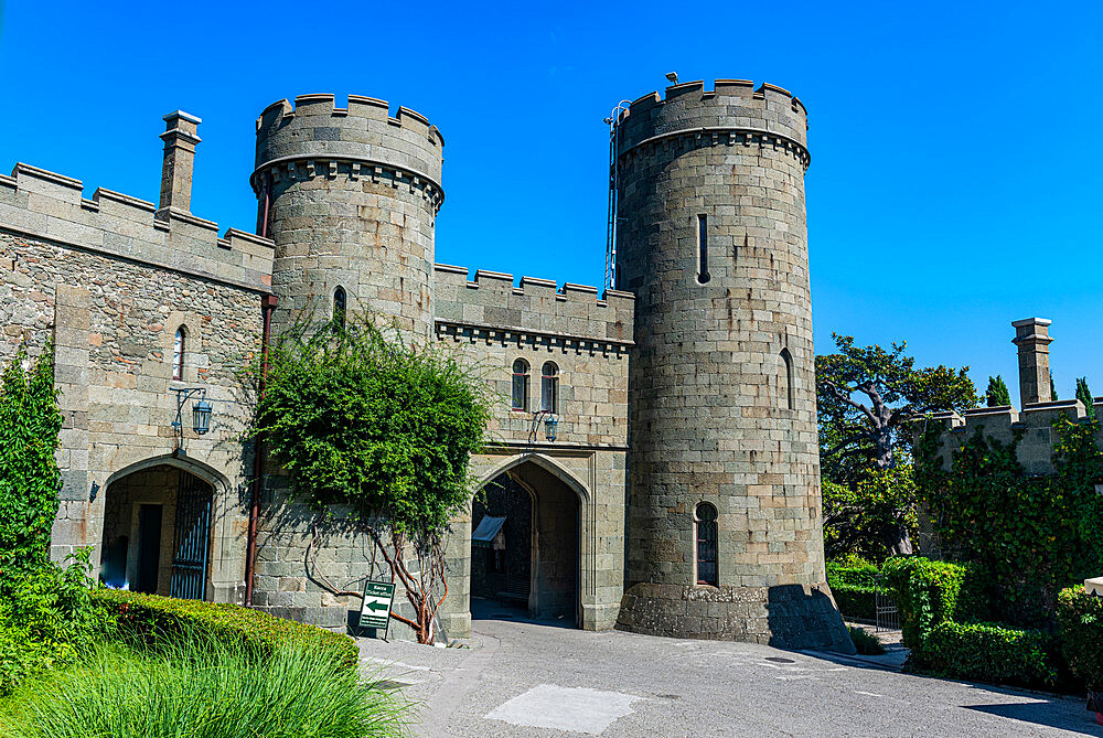 Vorontsov Palace, Yalta, Crimea, Russia, Europe