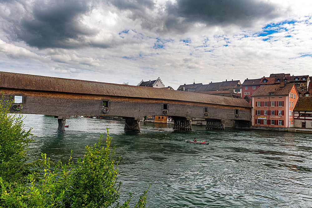 Diessenhofen on the River Rhine, Thurgau, Switzerland, Europe