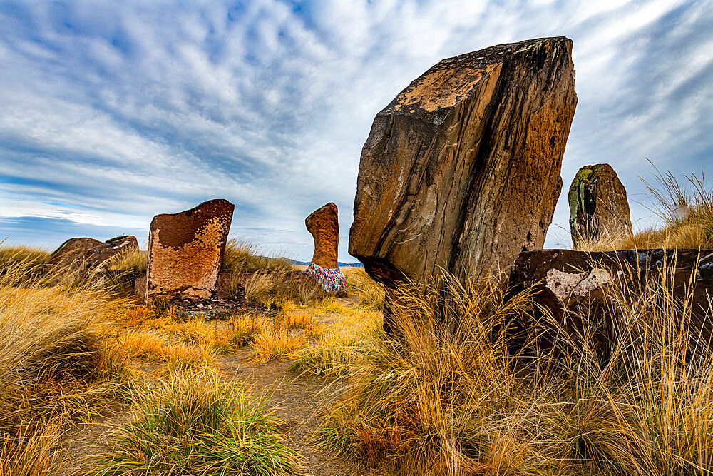 Salbyksky Mound, Valley of the Kings, Republic of Khakassia, Russia, Eurasia