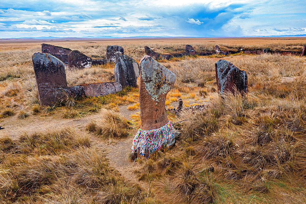 Salbyksky Mound, Valley of the Kings, Republic of Khakassia, Russia, Eurasia