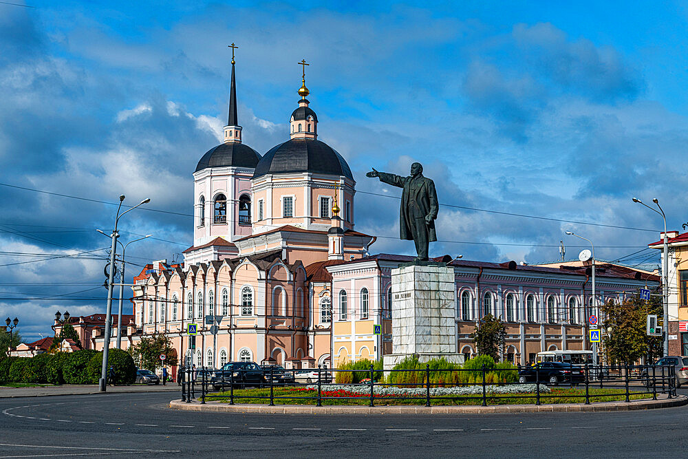 Cathedral of Tomsk, Tomsk Oblast, Russia, Eurasia