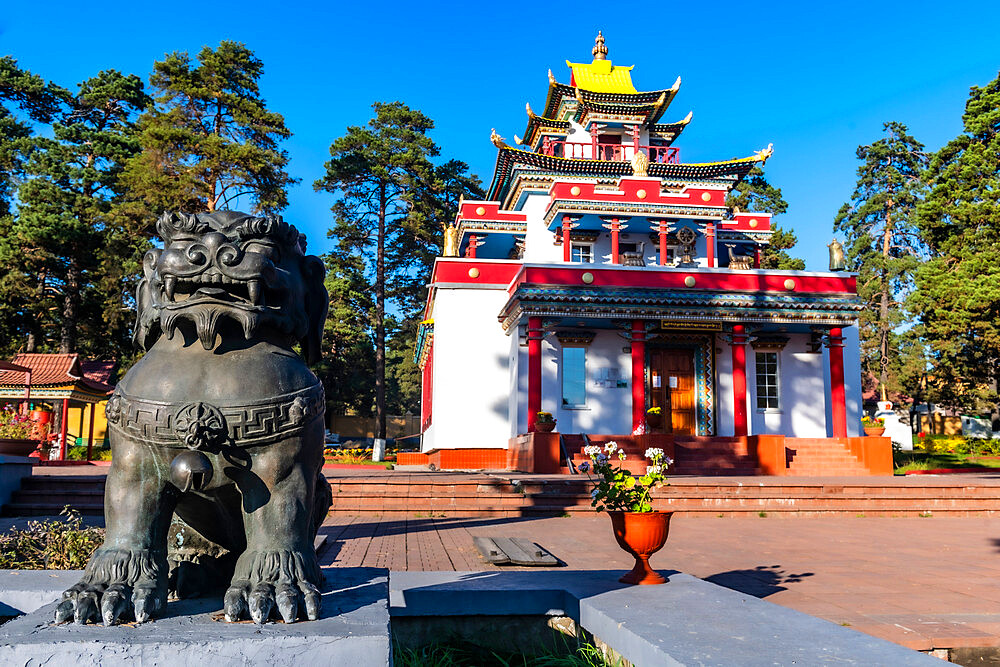 Chita Buddhist Temple, Chita, Zabaykalsky Krai, Russia, Eurasia