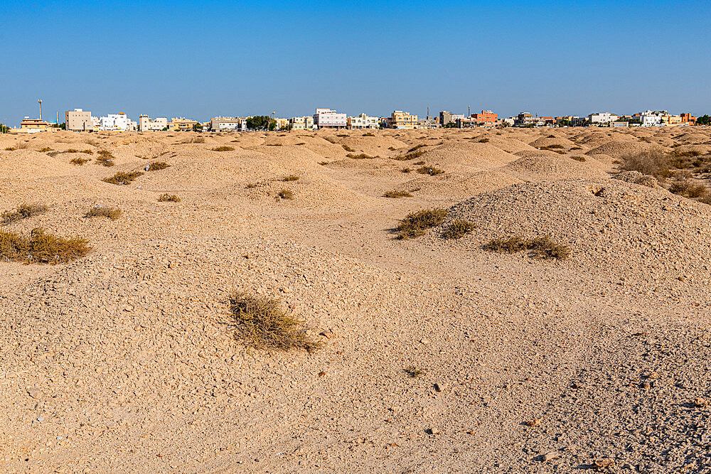 Dilmun Burial Mounds, UNESCO World Heritage Site, Kingdom of Bahrain, Middle East