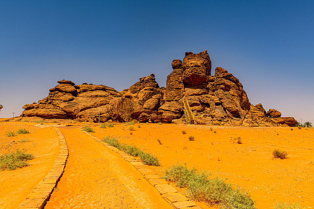 Site of Rock Art in the Ha'il Region, UNESCO World Heritage Site, Jubbah, Kingdom of Saudi Arabia, Middle East