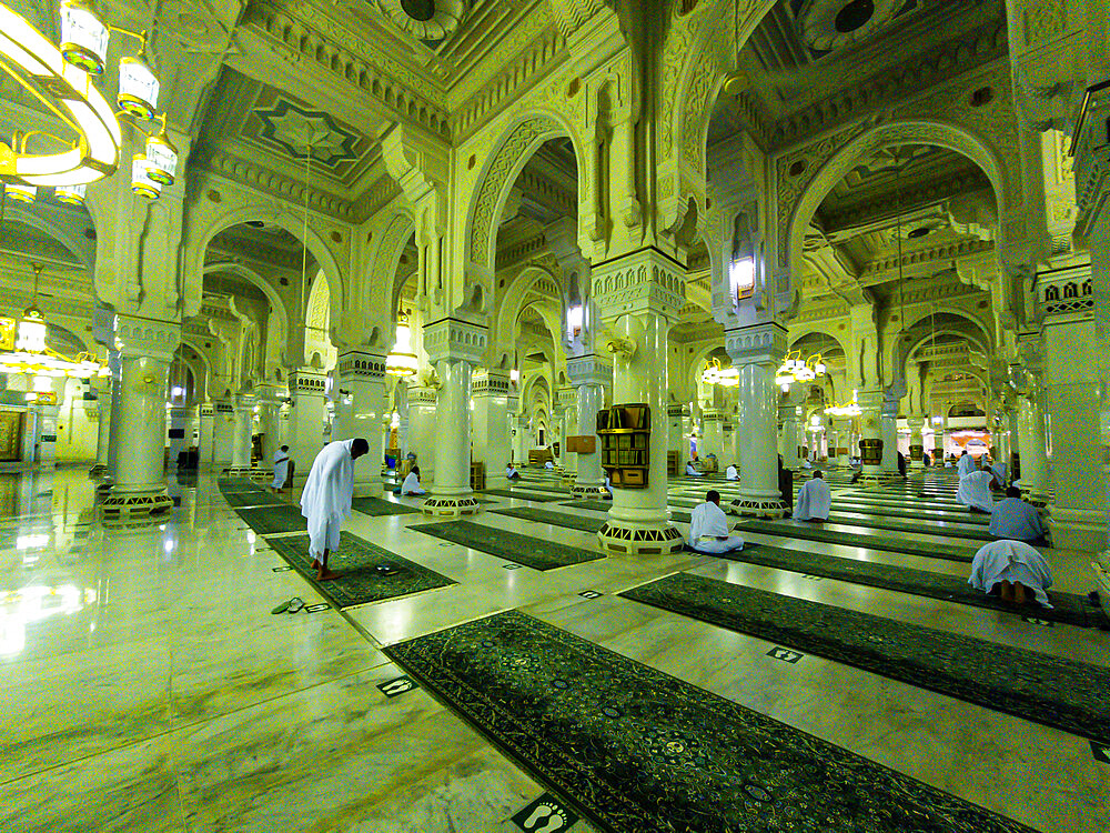 King Fahd Mosque, Mekka (Mecca), Kingdom of Saudi Arabia, Middle East