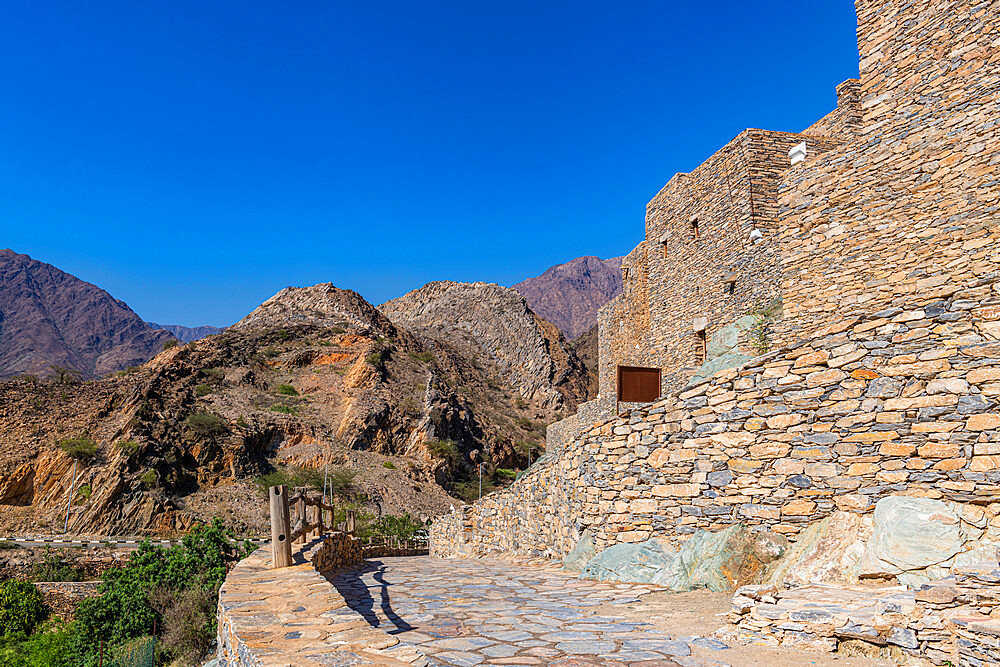 Zee Al-Ayn (Thee Ain) historic mountain village, Kingdom of Saudi Arabia, Middle EastArabia