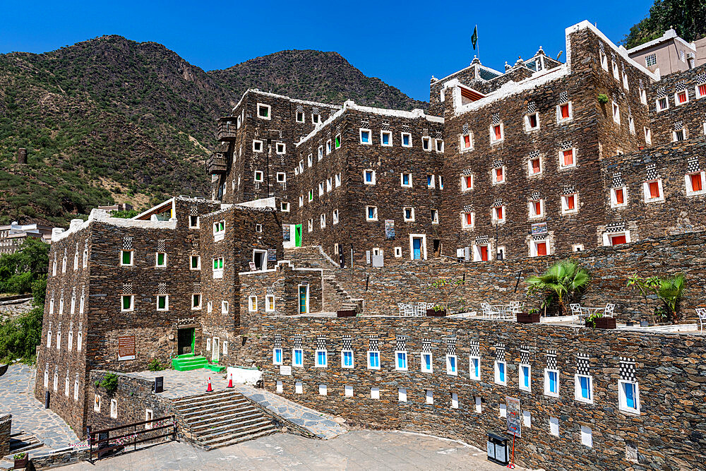 Rijal Almaa mountain village, Asir Mountains, Kingdom of Saudi Arabia, Middle East